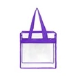 Stadium Approved Clear Zipper Tote Bag (Ocean) | https://www.bestnamebadges.com