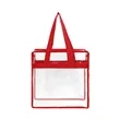 Stadium Approved Clear Zipper Tote Bag (Ocean) | https://www.bestnamebadges.com