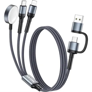 3 in 2 USB C Cable for Watch Travel Essentials
