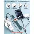 3 in 2 USB C Cable for Watch Travel Essentials | https://www.bestnamebadges.com