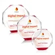 Acadian VividPrint™ Award - Red | https://www.bestnamebadges.com