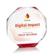Acadian VividPrint™ Award - Red | https://www.bestnamebadges.com