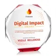 Acadian VividPrint™ Award - Red | https://www.bestnamebadges.com