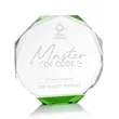 Acadian Award - Green | https://www.bestnamebadges.com