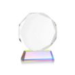 Acadian VividPrint™ Award on Newhaven Base - Prismatic | https://www.bestnamebadges.com