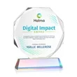 Acadian VividPrint™ Award on Newhaven Base - Prismatic | https://www.bestnamebadges.com