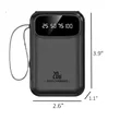 10000mAh Fast Charging Power Bank Portable Charger with LED | https://www.bestnamebadges.com