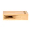 Allegra Bamboo Phone Stand & Amplifier | https://www.bestnamebadges.com