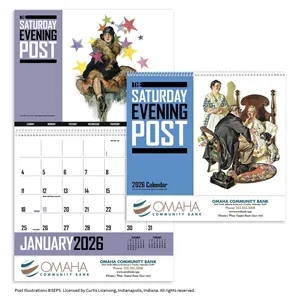 Triumph® Calendars The Saturday Evening Post | https://www.bestnamebadges.com