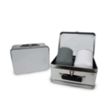 Retro Lunchbox & Double 12 Oz. Stemless Wine | https://www.bestnamebadges.com