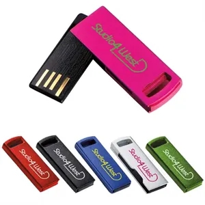 Universal Source® 8 GB Aluminum USB 2.0 Flash Drive | https://www.bestnamebadges.com