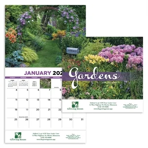 Products Gardens Appointment Calendar - Stapled | https://www.bestnamebadges.com