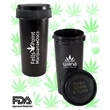 Push & Turn Reverse Container (30 Dram) - Cannabis | https://www.bestnamebadges.com