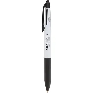 Tri-Color Ink Recycled Stylus Pen | https://www.bestnamebadges.com