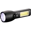 Solar Powered Rechargeable COB Flashlight | https://www.bestnamebadges.com