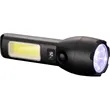 Solar Powered Rechargeable COB Flashlight | https://www.bestnamebadges.com