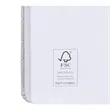 5' x 7' FSC® Recycled Pebble Hard Bound Journal | https://www.bestnamebadges.com