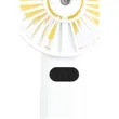 Rechargeable Portable LED Fan with Water Mist | https://www.bestnamebadges.com