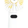Rechargeable Portable LED Fan with Water Mist | https://www.bestnamebadges.com