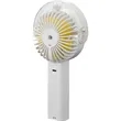 Rechargeable Portable LED Fan with Water Mist | https://www.bestnamebadges.com