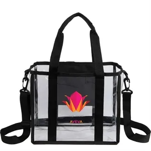 Small Clear Stadium Tote | https://www.bestnamebadges.com