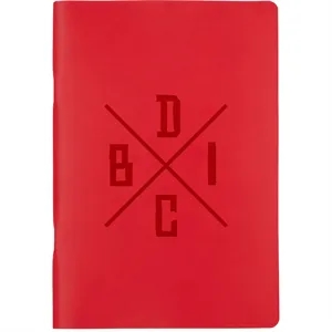 5.5' x 8' FSC ® Recycled Mano Slim Meeting Journal | https://www.bestnamebadges.com