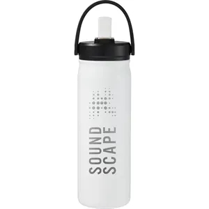 Carpo 20oz Straw lid Vacuum Bottle | https://www.bestnamebadges.com