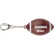 Football SPF15 Lip Moisturizer Keychain | https://www.bestnamebadges.com