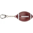 Football SPF15 Lip Moisturizer Keychain | https://www.bestnamebadges.com