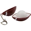 Football SPF15 Lip Moisturizer Keychain | https://www.bestnamebadges.com