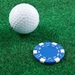 Recycled Poker Chip Ball Marker | https://www.bestnamebadges.com