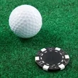 Recycled Poker Chip Ball Marker | https://www.bestnamebadges.com