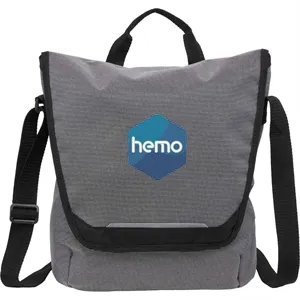 Dover Recycled Messenger Bag | https://www.bestnamebadges.com