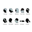Custom Sublimated Reusable Neck Gaiter Bandana | https://www.bestnamebadges.com