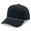 5 Panel High Profile AFrame Golf Cap w/Rope | https://www.bestnamebadges.com