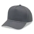 5 Panel High Profile AFrame Golf Cap w/Rope | https://www.bestnamebadges.com