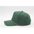 5 Panel High Profile AFrame Golf Cap w/Rope | https://www.bestnamebadges.com