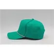 5 Panel High Profile AFrame Golf Cap w/Rope | https://www.bestnamebadges.com