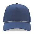 5 Panel High Profile AFrame Golf Cap w/Rope | https://www.bestnamebadges.com