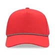 5 Panel High Profile AFrame Golf Cap w/Rope | https://www.bestnamebadges.com