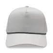 5 Panel High Profile AFrame Golf Cap w/Rope | https://www.bestnamebadges.com