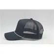 5 Panel A Frame Golf Trucker Cap w/Rope | https://www.bestnamebadges.com