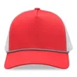 5 Panel A Frame Golf Trucker Cap w/Rope | https://www.bestnamebadges.com