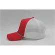 5 Panel A Frame Golf Trucker Cap w/Rope | https://www.bestnamebadges.com