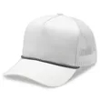 5 Panel A Frame Golf Trucker Cap w/Rope | https://www.bestnamebadges.com