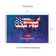 2'-8' Flagpole Kit- Rotating Clips+Bracket+Flag- Black/White | https://www.bestnamebadges.com
