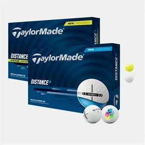 TaylorMade® Distance+ Golf Balls | https://www.bestnamebadges.com