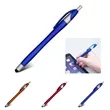 2 in 1 Multi function stylus ball pen | https://www.bestnamebadges.com