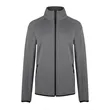 Women's Heathered Sweater Full-Zip Fleece Jacket | https://www.bestnamebadges.com