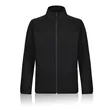 Men's Heathered Sweater Full-Zip Fleece Jacket | https://www.bestnamebadges.com